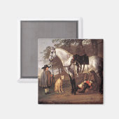 Aimant Cheval dans un paysage Aelbert Cuyp (Recto/Verso)