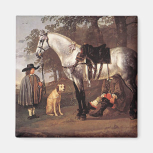 Aimant Cheval dans un paysage Aelbert Cuyp