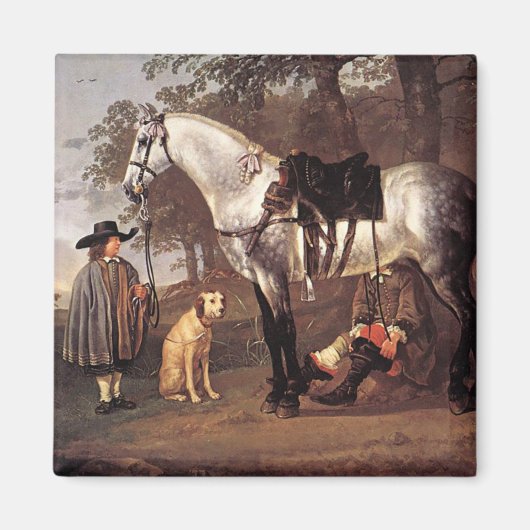 Aimant Cheval dans un paysage Aelbert Cuyp (Devant)
