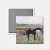 Aimant Cheval dans une prairie, Edgar Degas (Recto/Verso)