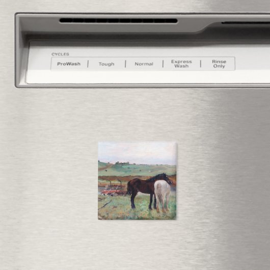 Aimant Cheval dans une prairie, Edgar Degas (In Situ (Lave-vaisselle))