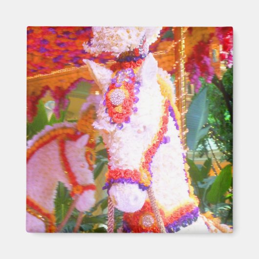 Aimant Cheval de carrousel (Devant)