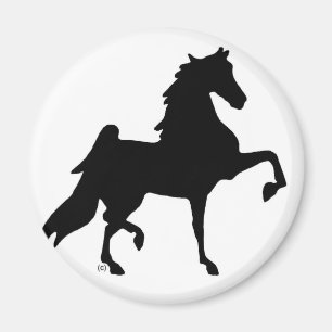 Aimant Cheval de Saddlebred d'Américain