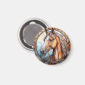 Aimant cheval de verre (Recto/Verso)
