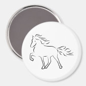 Aimant cheval d'île (Recto/Verso)