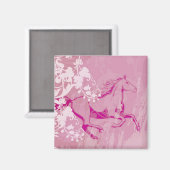 Aimant Cheval du jardin mystique (Recto/Verso)