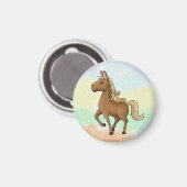 Aimant Cheval et chat (Recto/Verso)