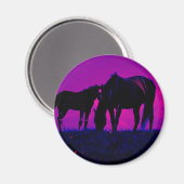 Aimant Cheval & Filly (Recto/Verso)
