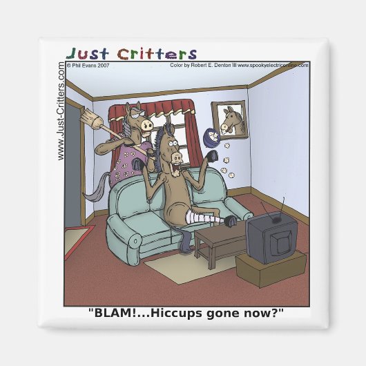 Aimant Cheval Hiccups (Devant)