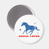 Aimant Cheval Lover (Recto/Verso)