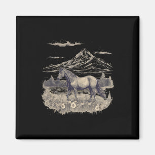 Aimant Cheval Lover Cadeaux Femmes Ados Filles Cheval Sau