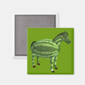 Aimant Cheval national de la journée de la pastèque (Recto/Verso)