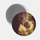 Aimant Cheval noir (Recto/Verso)