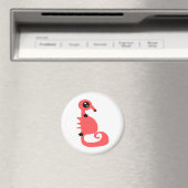 Aimant Cheval rose de l'amour et des étoiles (In Situ (Lave-vaisselle))