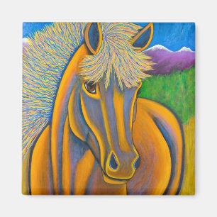 Aimant Cheval sauvage