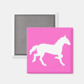 Aimant cheval simple (Recto/Verso)