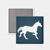 Aimant cheval simple (Recto/Verso)