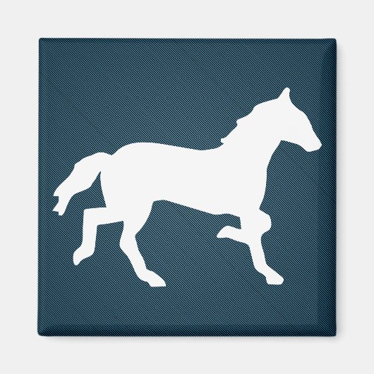 Aimant cheval simple (Devant)