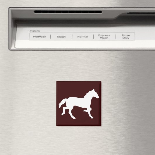 Aimant cheval simple (In Situ (Lave-vaisselle))
