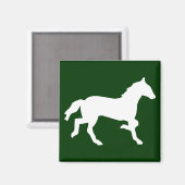 Aimant cheval simple (Recto/Verso)