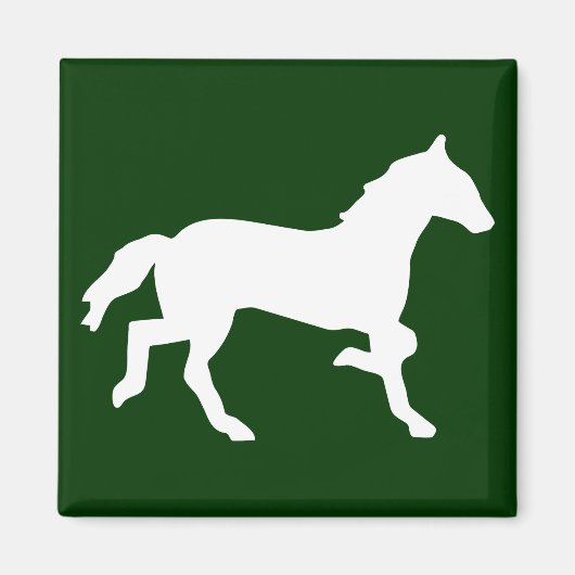 Aimant cheval simple (Devant)