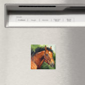 Aimant Cheval Thoroughbred (In Situ (Lave-vaisselle))
