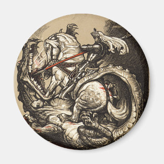 Aimant Chevalier contre Dragon