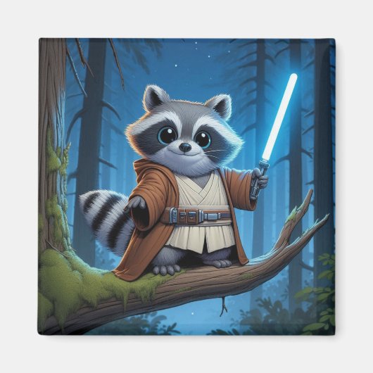 Aimant Chevalier spatial Panda Trash (Devant)