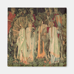 Aimant Chevaliers médiévaux de la Table Ronde