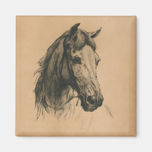 Aimant Cheval's Head (par Heywood Hardy)
