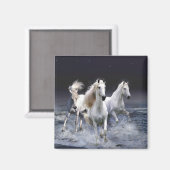 Aimant Chevaux à lancer l'oreiller (Recto/Verso)