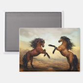 aimant chevaux cabrés (Recto/Verso)