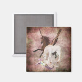 Aimant Chevaux d'Imaginaires (Recto/Verso)