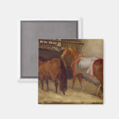 Aimant Chevaux sur les tables (Recto/Verso)