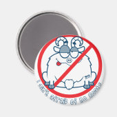 Aimant chèvre de chèvre de chicago (Recto/Verso)