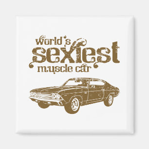 Aimant Chevrolet 1969 Chevelle 396 solides solubles