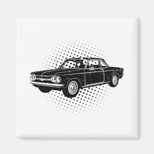 Aimant Chevrolet Corvair 1964 (Devant)