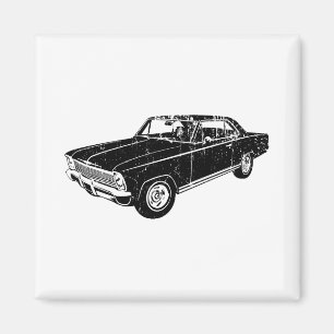 Aimant Chevrolet Nova SS 1966