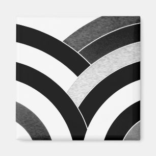 Aimant chevron élégant moderne chic