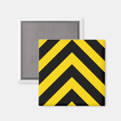 Aimant Chevrons audacieux de la route (Recto/Verso)
