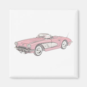 Aimant Chevy Corvette 1958