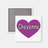 Aimant Cheyenne (Recto/Verso)