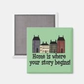 Aimant Chez Vous, C'Est Là Que Commence Votre Histoire ! (Recto/Verso)