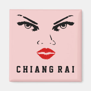 Aimant Chiang Rai, Femme Thaïlandaise