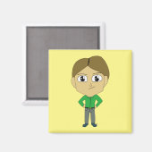 Aimant chibi (Recto/Verso)