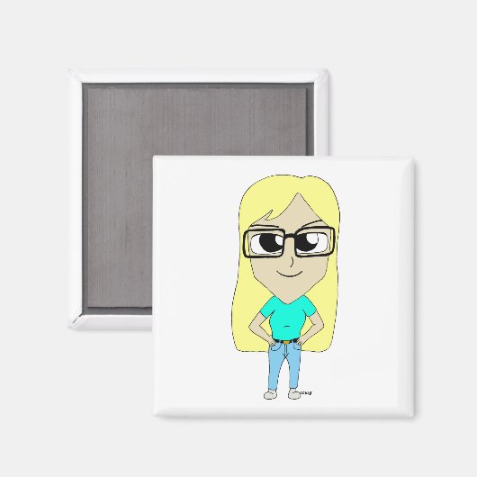 Aimant chibi (Recto/Verso)