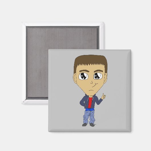 Aimant chibi (Recto/Verso)