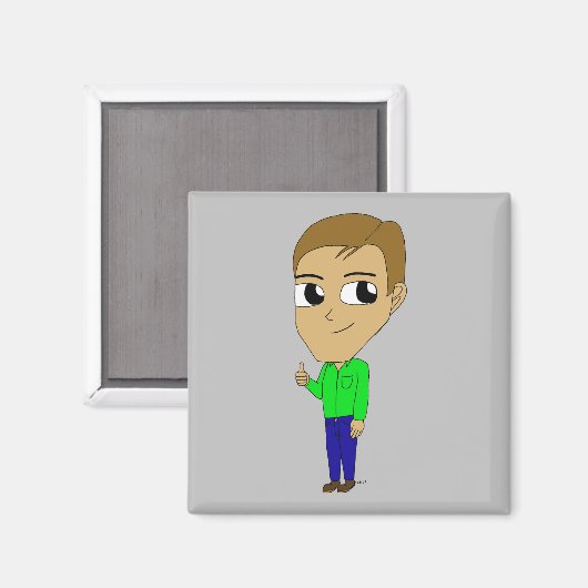 Aimant chibi (Recto/Verso)