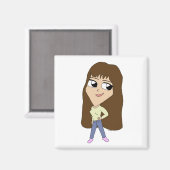 Aimant chibi (Recto/Verso)