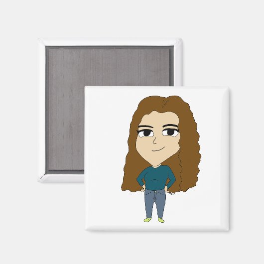 Aimant chibi (Recto/Verso)